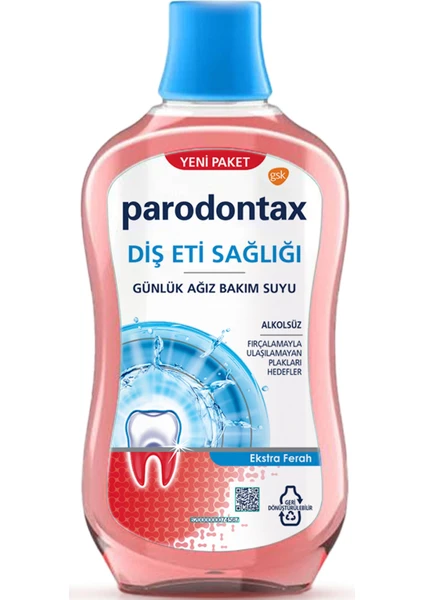 PARODONTAX Ekstra Ferah Ağız Bakım Suyu 500 ml