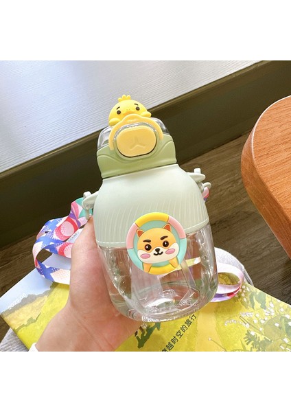 Kids Outdoor Portatif Plastik Su Şişesi 650ML Pipetli ve Taşıyıcılı (Yurt Dışından) fiyatları