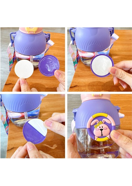 Kids Outdoor Portatif Plastik Su Şişesi 650ML Pipetli ve Taşıyıcılı (Yurt Dışından) indirimleri