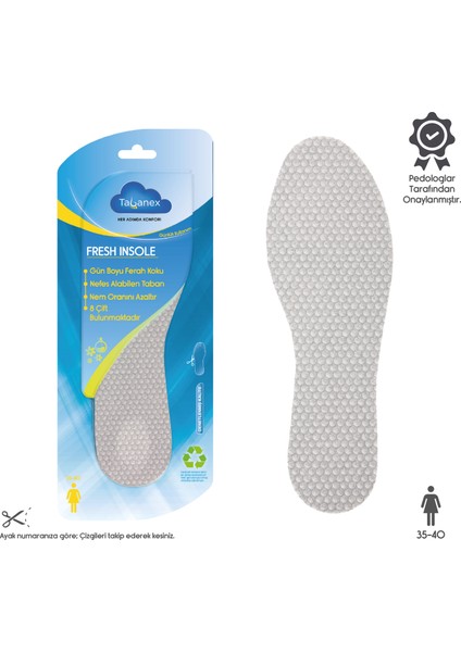 Fresh Insole Tabanlık - Kadın