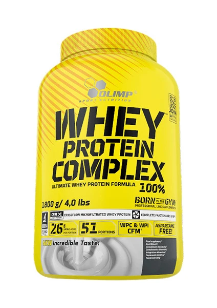 Whey Protein Complex White Chocolate Beyaz Çikolata Unisex Protein Tozları OLWHCHO