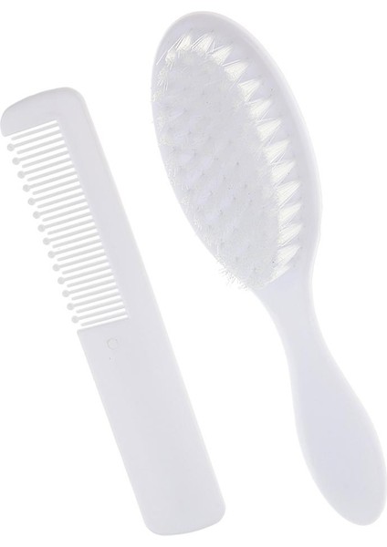 2pcs Güvenlik Yumuşak Bebek Saç Fırçası Bebek Tarak Bakımı Duş Tasarım Paketi Kiti (Yurt Dışından)