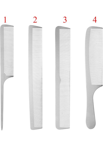 2x Paslanmaz Çelik Tarak Berber Dükkanı Şifre Fırçası (Yurt Dışından) indirimleri