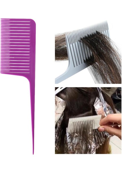 2pcs Pro Weing Vurgulama Folyo Saç Tomberi Vurgu Taraklar Mor (Yurt Dışından) fırsatları