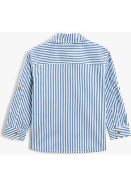 Gömlek Uzun Kollu Cepli Pamuklu fiyatları