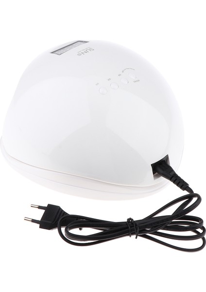 48 W Oto Sensörü Uv Işık Tırnak Kurutucu 3 Zamanlayıcı Ayarı Jel Çivi Kür Lambası - 21X18 cm Beyaz (Yurt Dışından) fırsatları