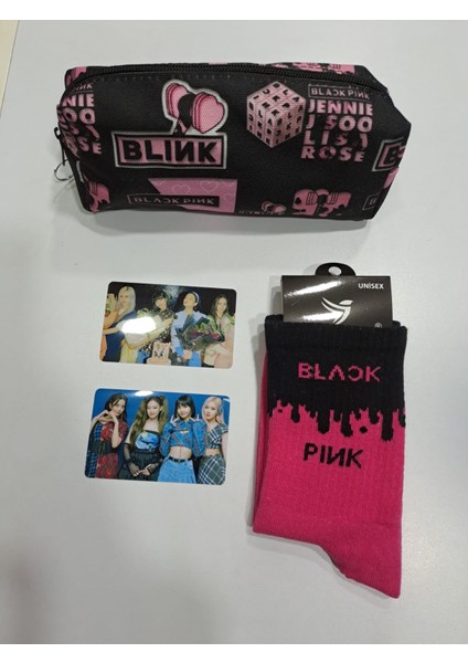 Blackpink Kalemlik Çorap Sticker Kombin