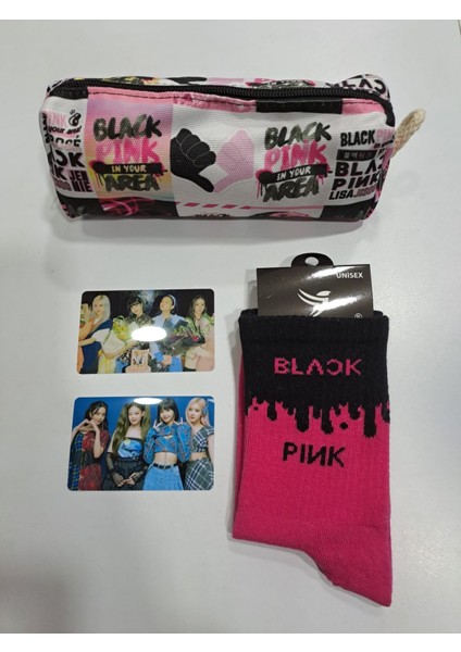 Blackpink Kalemlik Çorap Sticker Kombin