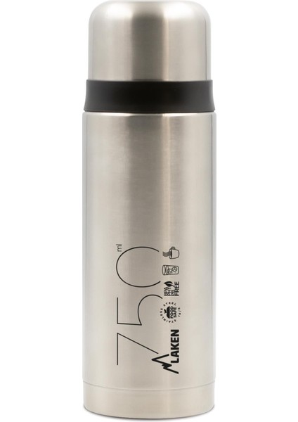 Steel Thermo Lıquıds Flask 0,75L - Metal