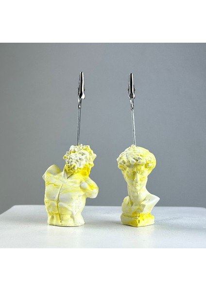 Laocoon David Yellowish 2'li Not Tutucu Set