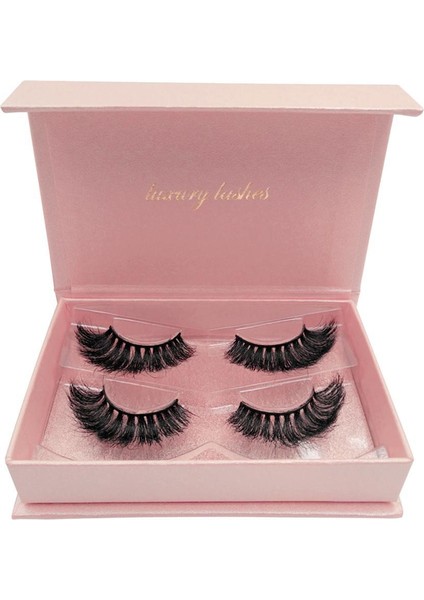 2 Pairs El Yapımı Kullanımlık Kirpik 3D Uzun Şerit Lashes 02 (Yurt Dışından)