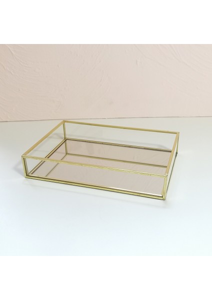 Makyaj Mutfak Cam Demir Sanat Dekoratif Depolama Tepsisi Ekran Tepsileri (Yurt Dışından) fiyatları