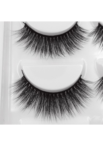 3D Vizon Lashes Kirpikler 5 Pairs 02 (Yurt Dışından)