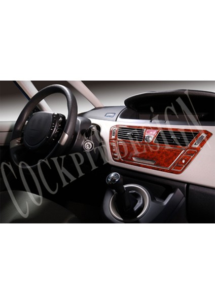 Meriç® Citroen C4 Picasso Ön Torpido Kaplama Maun 9 Parça 2006-2010