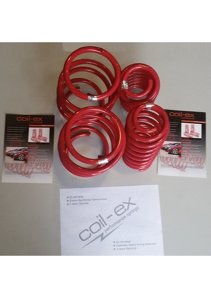 Citroen C4 2002-2009 Sonrası 4.5 cm Coil-Ex Spor Helezon Yay