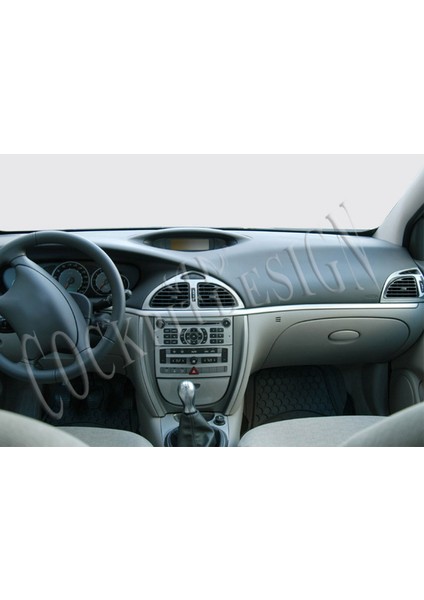 Meriç® Citroen C5 Ön Torpido Kaplama Maun 10 Parça 2004-2008