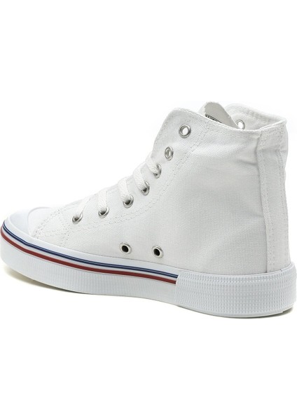 Penelope Hıgh 3fx Kadın Uzun Boğazlı Keten Sneaker Ayakkabı modelleri