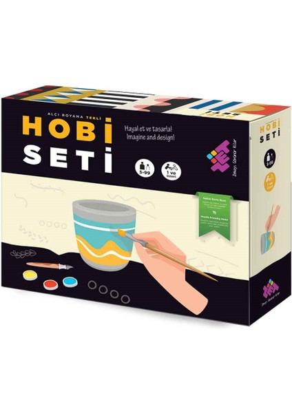 Hobi Seti Alçı Boyama Tekli 5+ Yaş 1 Oyuncu