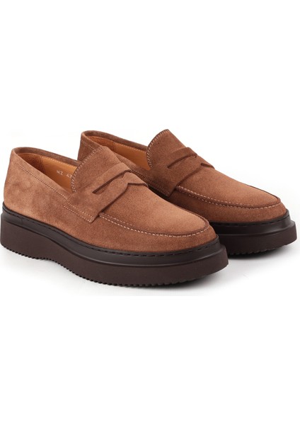 L4706 Erkek Casual Ayakkabı Açık Taba