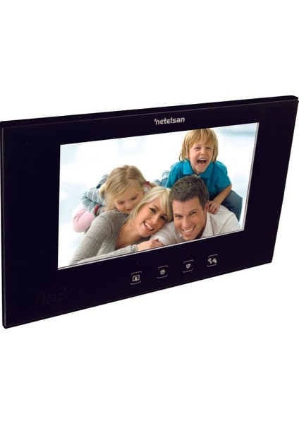 Algan 7" M.U.ALG.00006 Görüntülü Siyah İç Panel Diafon