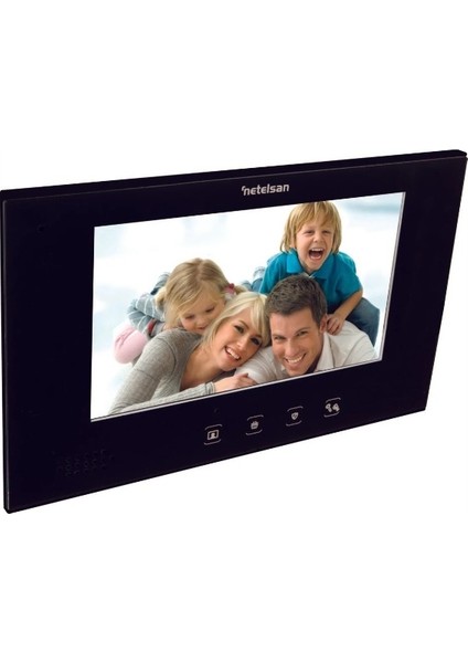 Algan 7" M.U.ALG.00006 Görüntülü Siyah İç Panel Diafon