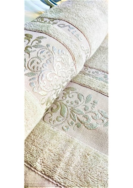 Miss Bamboo Lüks 70X140 Cm. Çeyizlik Ihraç Malı Banyo Havlusu (%70 Bambu Lifi Içerir)