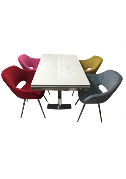 Masa x Çapraz-Monaco Sandalye Model Metal Nikelaj Yan Açıl Glospan Dökme Sünger Ayak El Yapım fiyatları