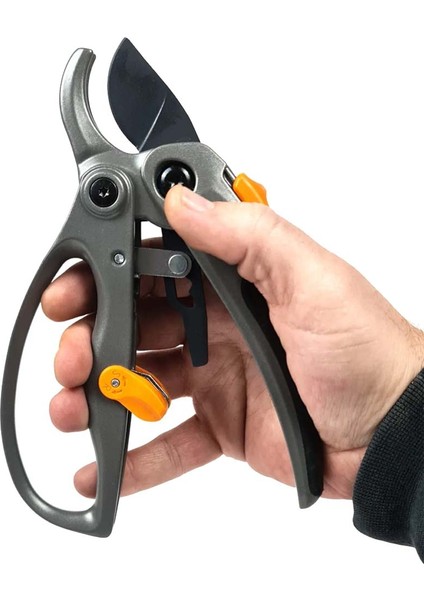 El Korumalı Mandallı Kuru Dal Karbon Çelik Budama Makası AB024