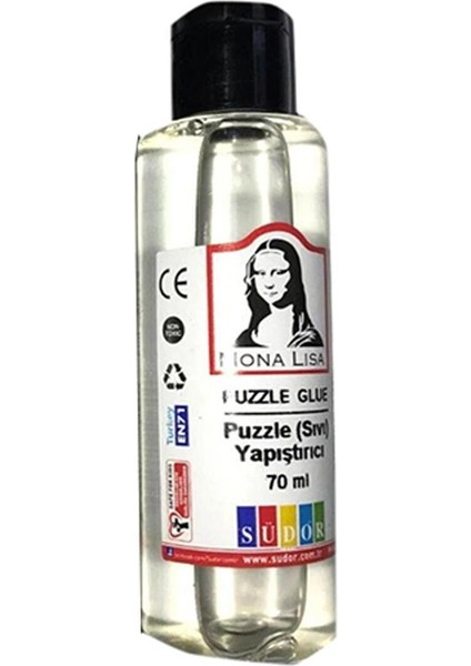 Puzzle Yapıştırıcısı 70 ml 1 Adet Pazıl Yapıştırıcısı 1 Adet Südor Sıvı Puzzle Yapıştırıcısı