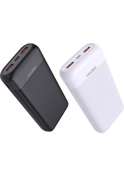 20000 Mah 3 Portlu Powerbank 22.5W Hızlı Şarj Desteği Taşınabilir Şarj Cihazı