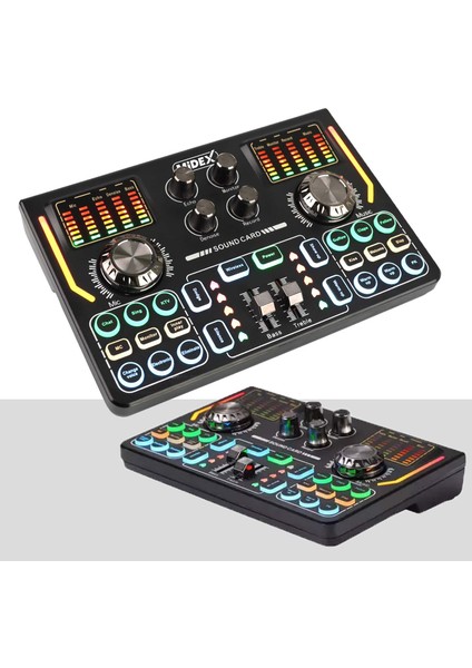 Gmx-1 Titanium Set Efektli Ses Kartı Mikrofon Kulaklık Stand Kayıt Canlı Yayın (Pc ve Telefon) fırsatları