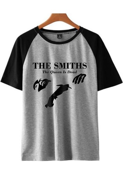 The Smiths Baskılı Reglan Kol Gri Oversize T-Shirt fiyatları