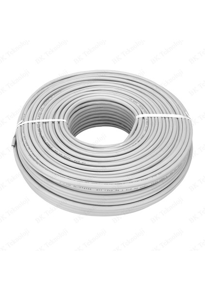 Cctv 0.22MM 2+1 Güvenlik Kamerası Kablosu 100 Metre