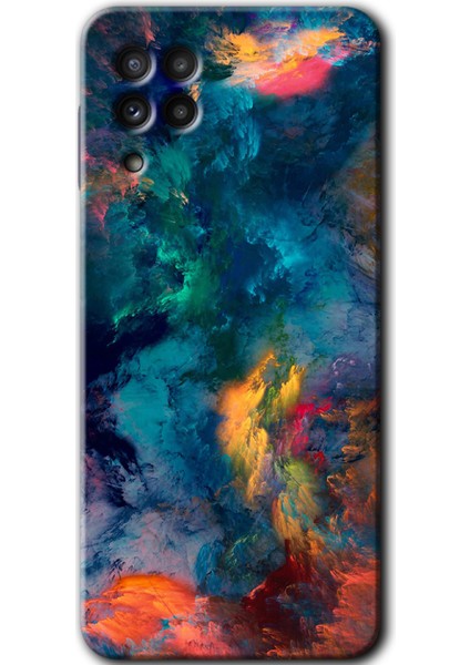 Samsung Galaxy M32 Kılıf Hd Desen Baskılı Arka Kapak - Valhalla