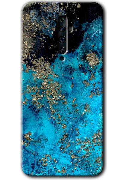Oppo Reno 2z Kılıf Hd Desen Baskılı Arka Kapak - Klas Mermer