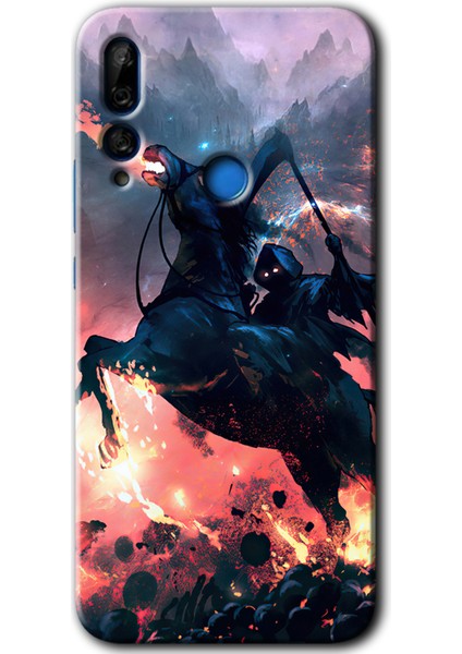 Huawei P Smart Z Kılıf Hd Desen Baskılı Arka Kapak - Bloodhorne
