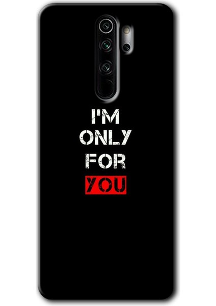 Xiaomi Redmi Note 8 Pro Kılıf Hd Desen Baskılı Arka Kapak - For You