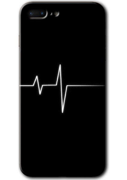 Apple iPhone 7 Plus Kılıf Hd Desen Baskılı Arka Kapak - Heart Rytm