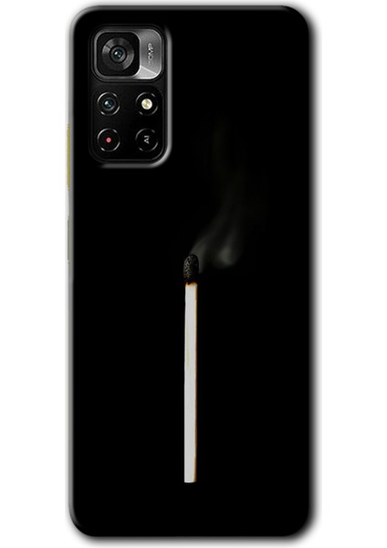 Poco M4 Pro 5g Kılıf Hd Desen Baskılı Arka Kapak - Sönmüş Kibrit