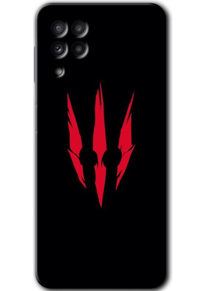 Samsung Galaxy A22 Kılıf Hd Desen Baskılı Arka Kapak - Ayı Pençesi