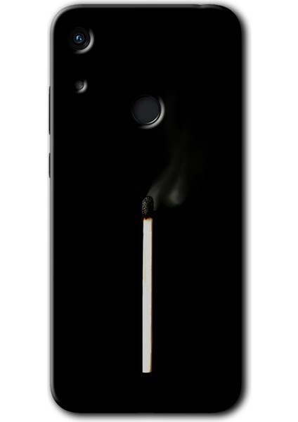 Huawei Y6S Kılıf Hd Desen Baskılı Arka Kapak - Sönmüş Kibrit