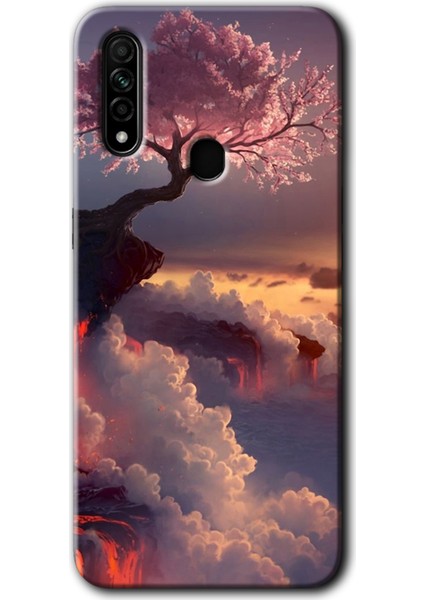 Oppo A31 Kılıf Hd Desen Baskılı Arka Kapak - Uçurumdaki Hayat