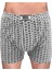 Erkek Gri 3 Adet Pamuklu Desenli Boxer 0007 4262 1