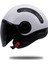 Sx.10 Beyaz Kask Siyah Cam 1