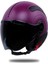 Sx.10 Mat Mor Kask Siyah Cam 3