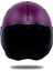 Sx.10 Mat Mor Kask Siyah Cam 4