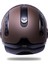 Sx.10 Mat Kahverengi Kask Siyah Cam 5