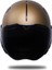 Sx.10 Mat Gold Kask Siyah Cam 1