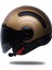 Sx.10 Mat Gold Kask Siyah Cam 3