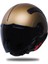 Sx.10 Mat Gold Kask Siyah Cam 5